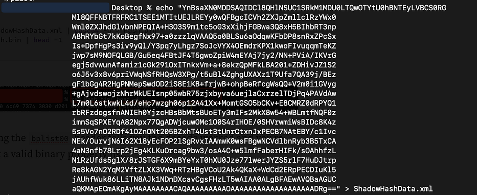 Cracking a macOS Local Password Hash — A Hands-On Walkthrough — image 6