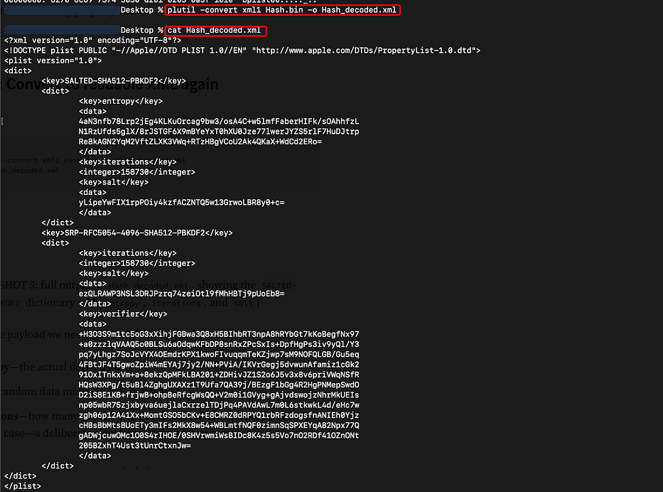 Cracking a macOS Local Password Hash — A Hands-On Walkthrough — image 8