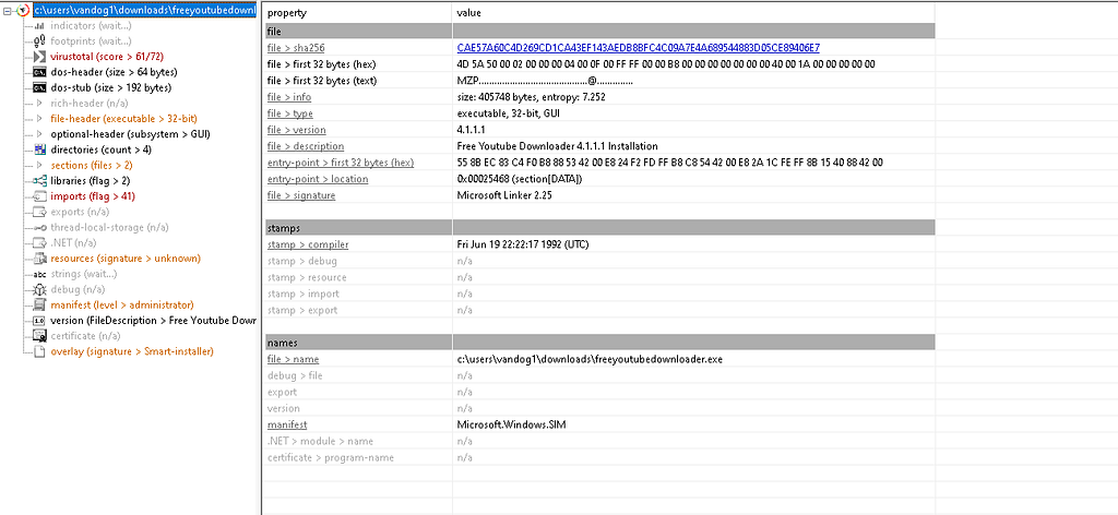 Scamware Analysis: FreeYoutubeDownloader.exe — image 10