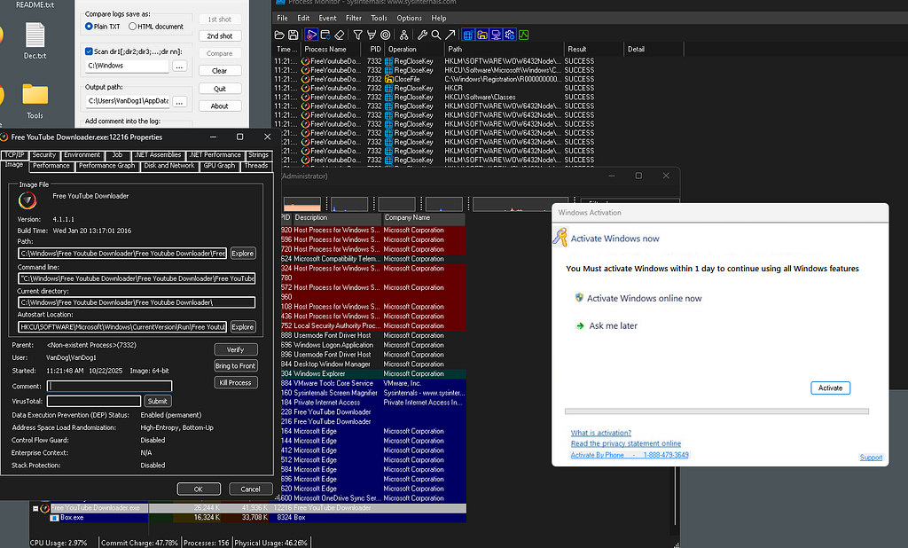 Scamware Analysis: FreeYoutubeDownloader.exe — image 15
