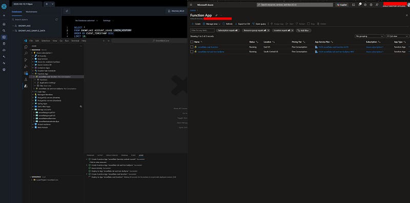 Snowflake log ingestion via Azure Functions — image 3