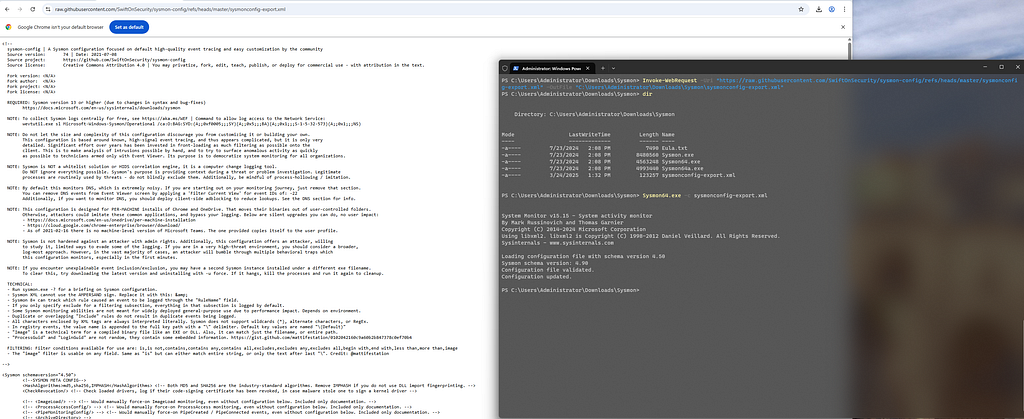 Configure Windows Audit Policy, Sysmon and Atomic Red Team — Part 3 — image 5